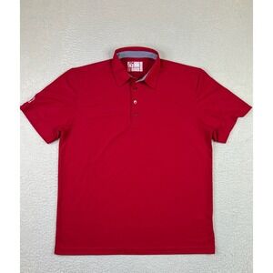 Chick-fil-A Polo Shirt Mens XL Oobe Golf Recycled Performance Fabric Athletic